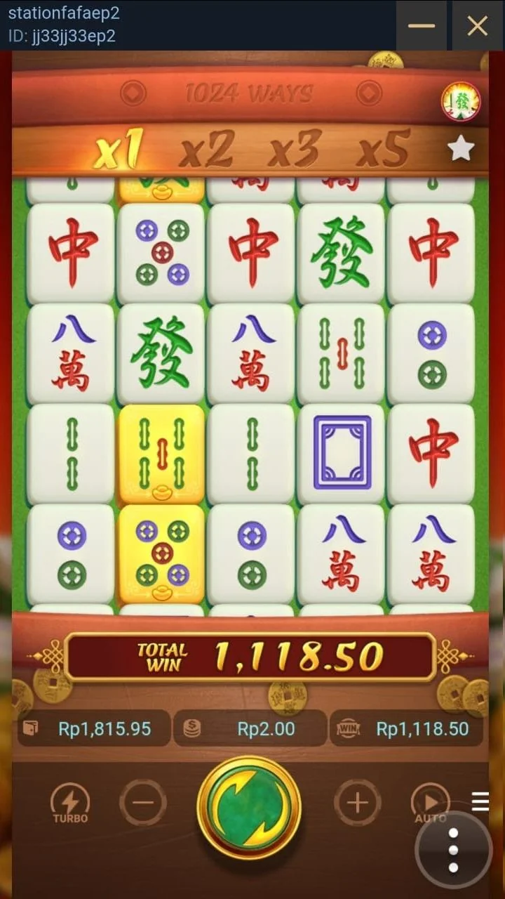 Mahjong Ways 3 — 6x4 grid
